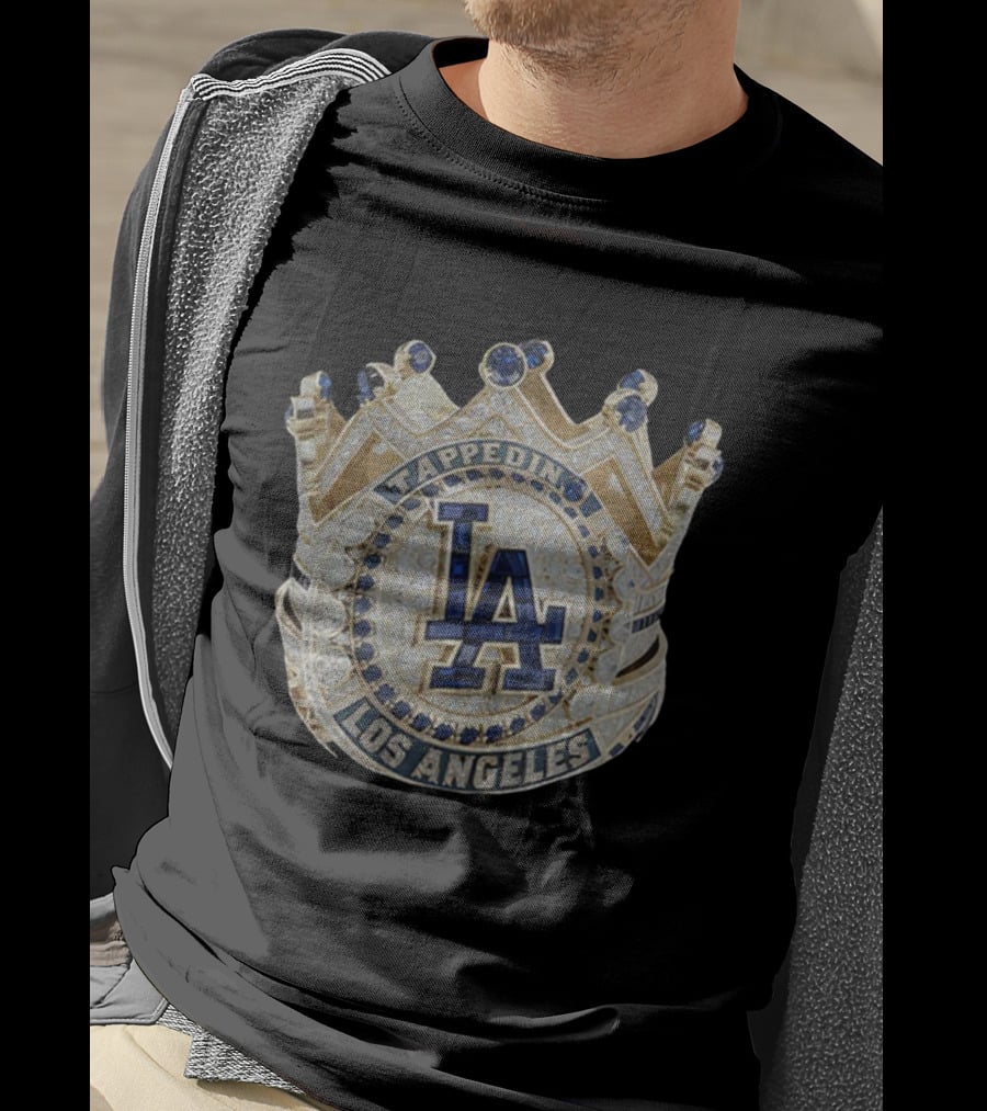 Tapped In Los Angeles Rings Royalty Dodgers MLB World Series 2025 T-Shirt