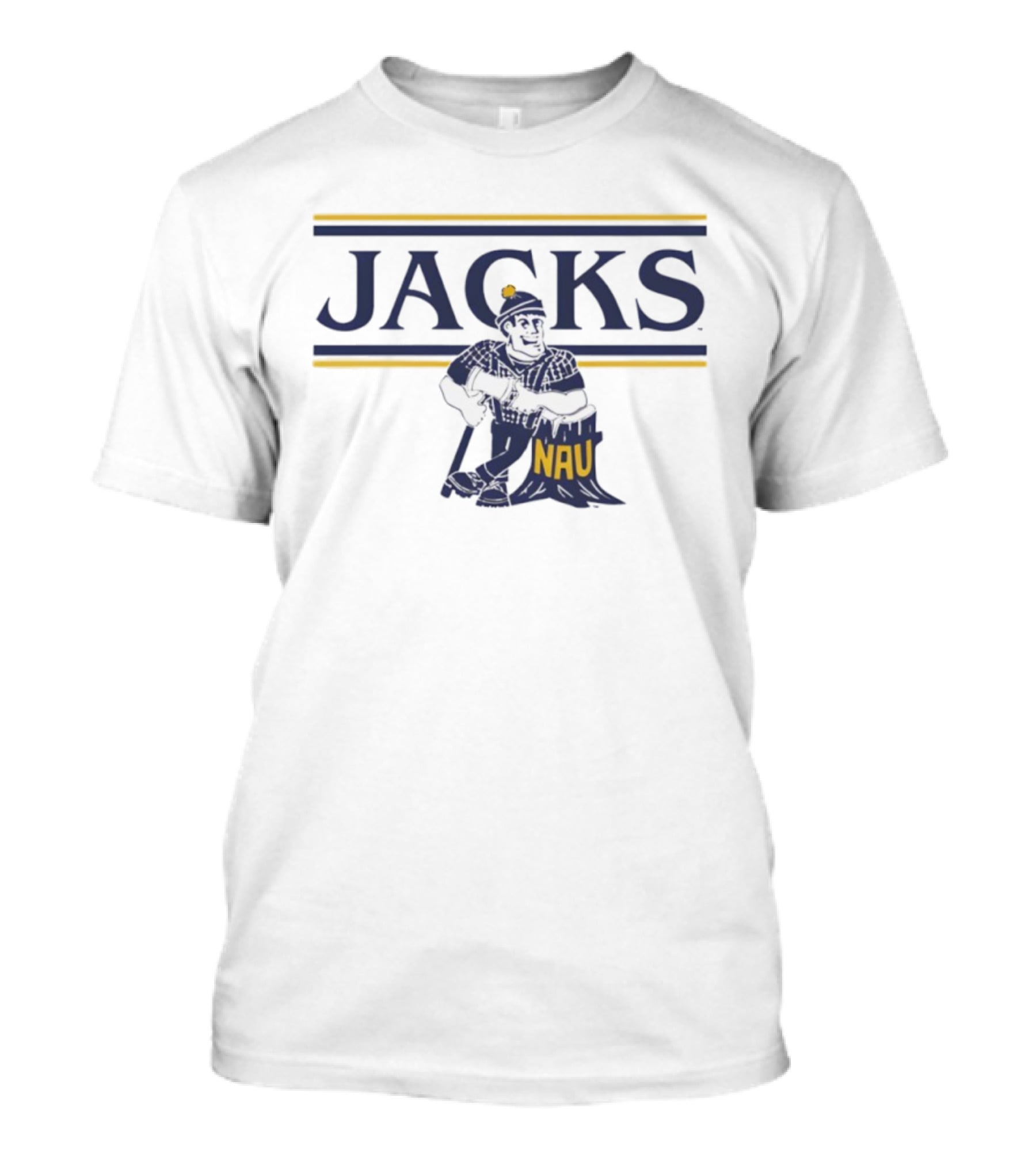 Northern Arizona Lumberjacks NAU Retro Jacks Timber Design T-Shirt