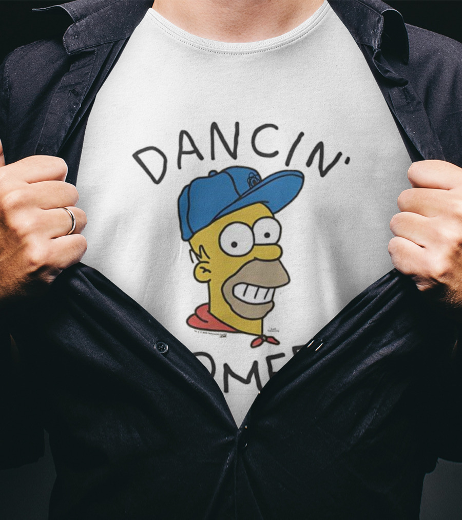 Dancin’ Homer From The Simpson Series Baseball Cap T-Shirt