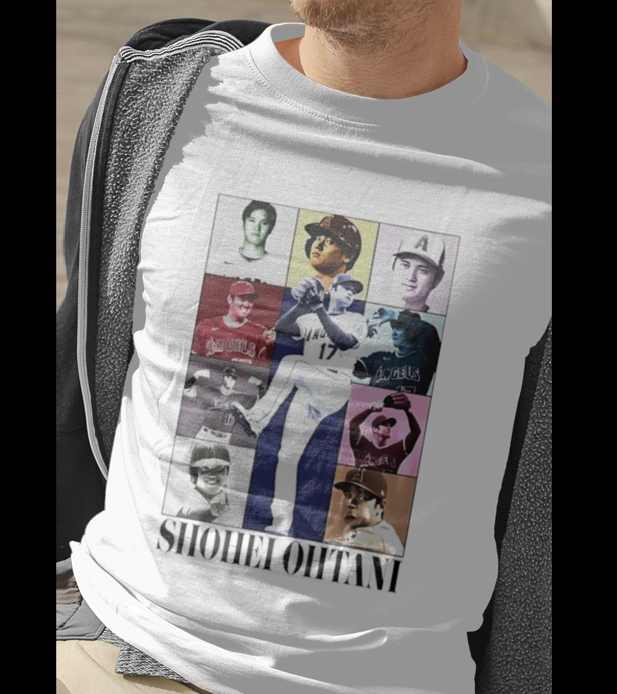 Shohei Ohtani Angels Era Tour Pitching Moments T-Shirt