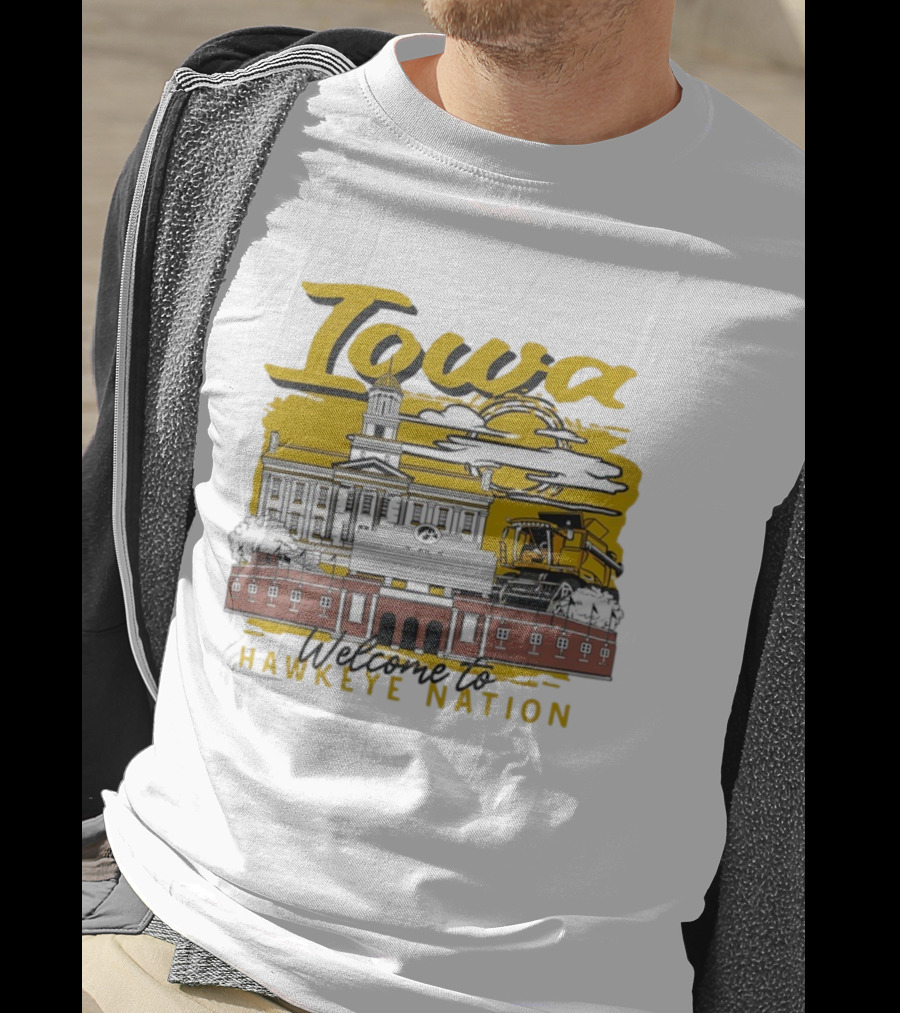 Iowa Welcome To Hawkeye Nation T-Shirt