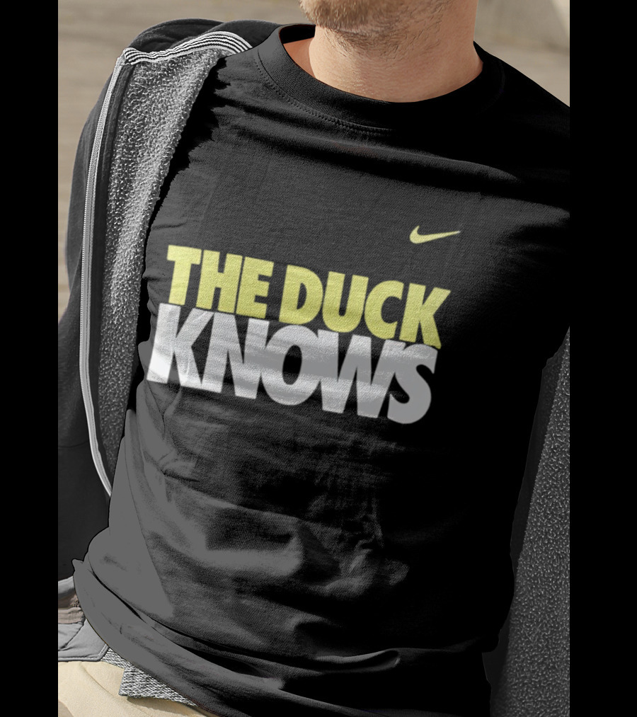 The Duck Knows Oregon Ducks Nike T-Shirt
