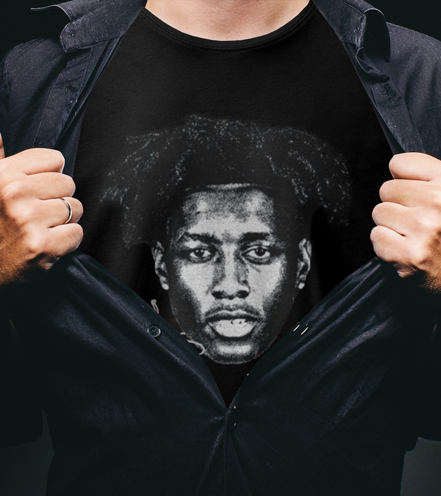 Sauce Gardner Indianapolis Colts Signature Face Art T-Shirt