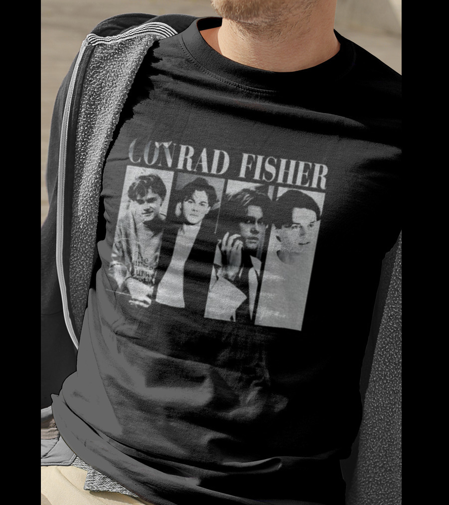 Conrad Fisher Vintage Style 90s Aesthetic T-Shirt
