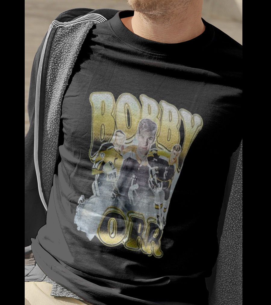 Bobby Orr Boston Bruins Hockey NHL Legends Stanley Cup Dreamathon T-Shirt