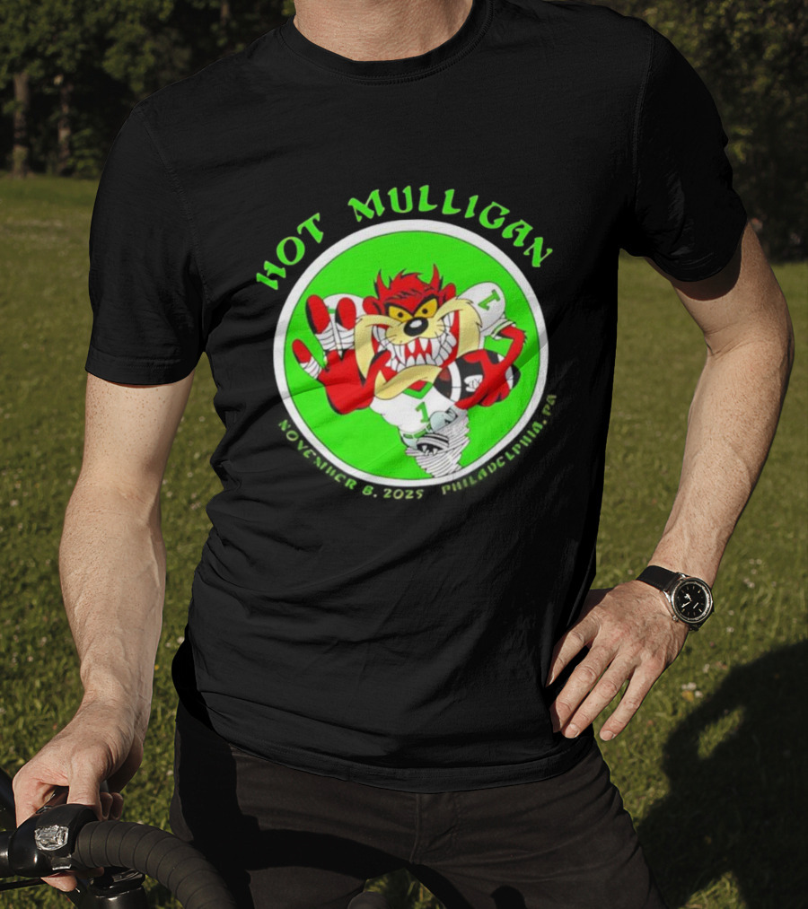 Hot Mulligan The Fillmore Philadelphia Nov 8th 2025 Looney Tunes Character T-Shirt