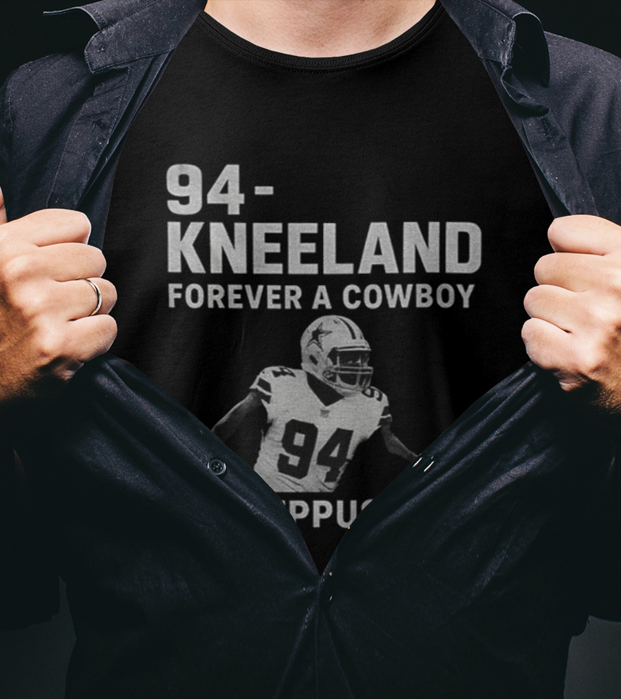 94 Kneeland Forever A Cowboy #KeepPushing T-Shirt