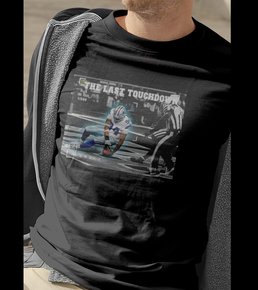 Marshawn Kneeland The Last Touchdown Football 94 Dallas Cowboys October 15 1998 T-Shirt