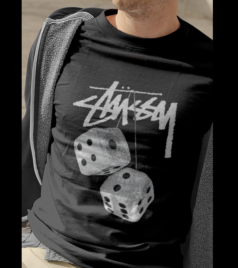 Stussy Hanging Dice Vintage Style T-Shirt