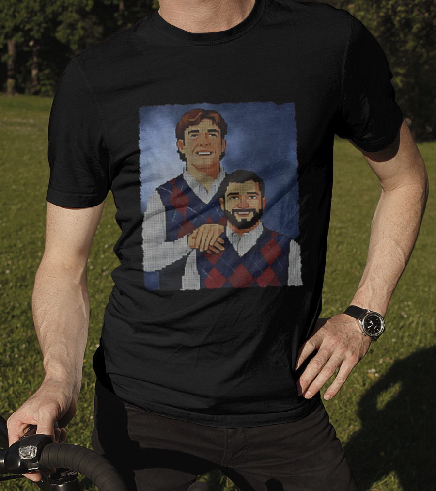 Jaxson Dart Cam Skattebo Vintage New York Football Step Brothers Style T-Shirt