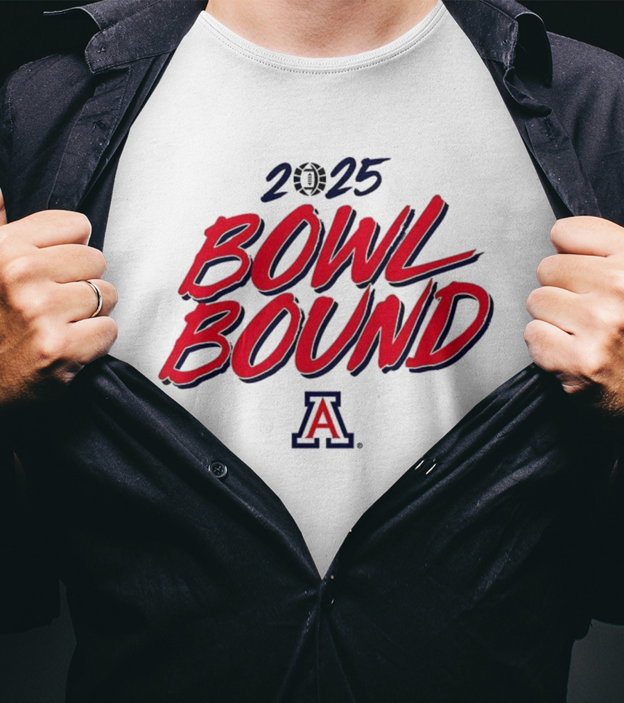 Arizona Wildcats 2025 Bowl Bound A T-Shirt
