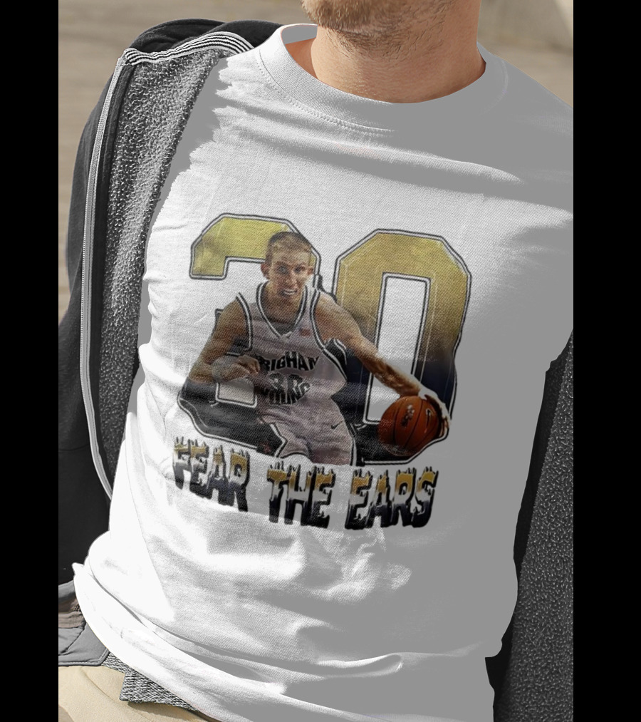 Brigham Young Basketball Fear The Ears 30 T-Shirt