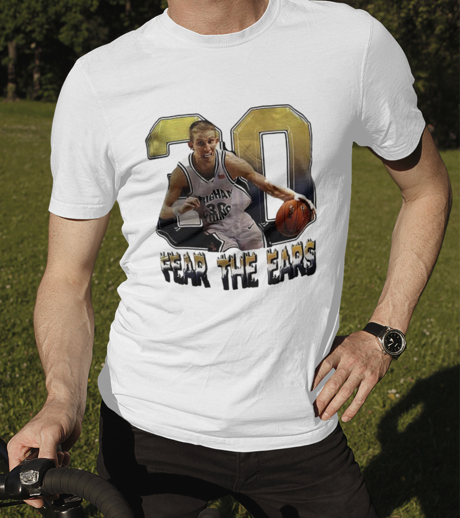 Brigham Young Basketball Fear The Ears 30 T-Shirt