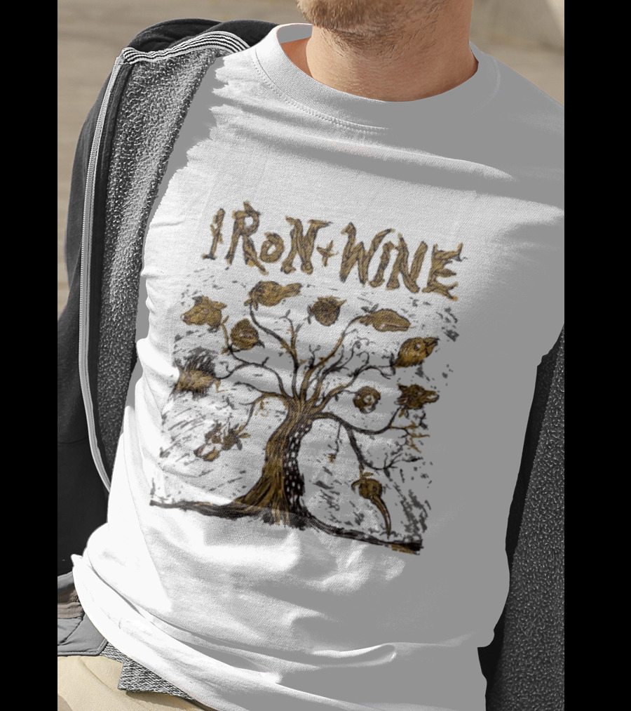 Iron And Wine Tree Branches And Birds T-Shirt