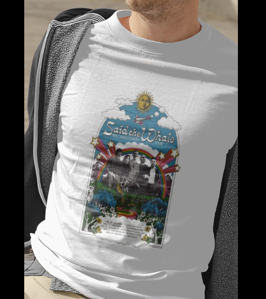 Said The Whale 20th Anniversary Tour 2026 Victoria Vancouver Calgary Edmonton Toronto T-Shirt