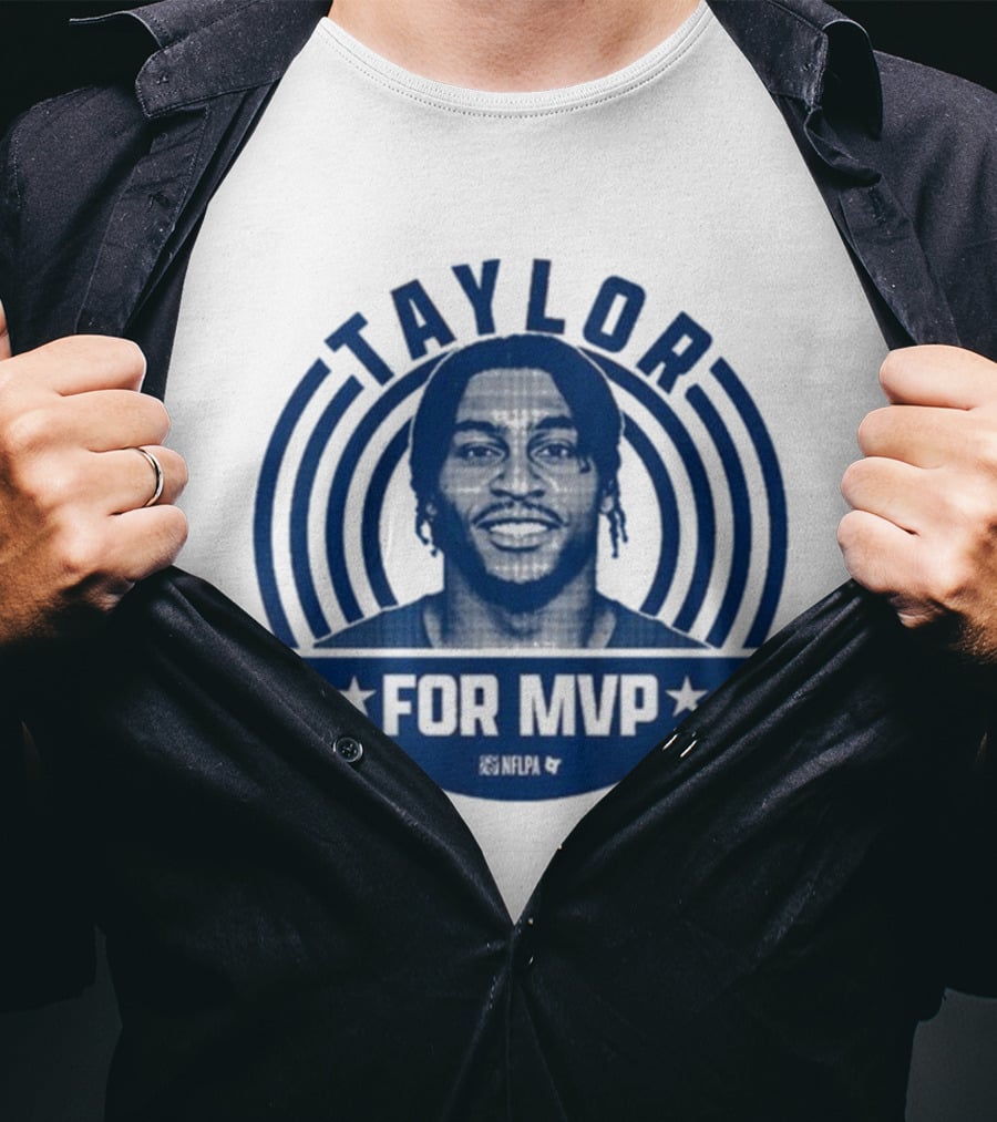 Taylor For MVP NFLPA Indianapolis Colts T-Shirt