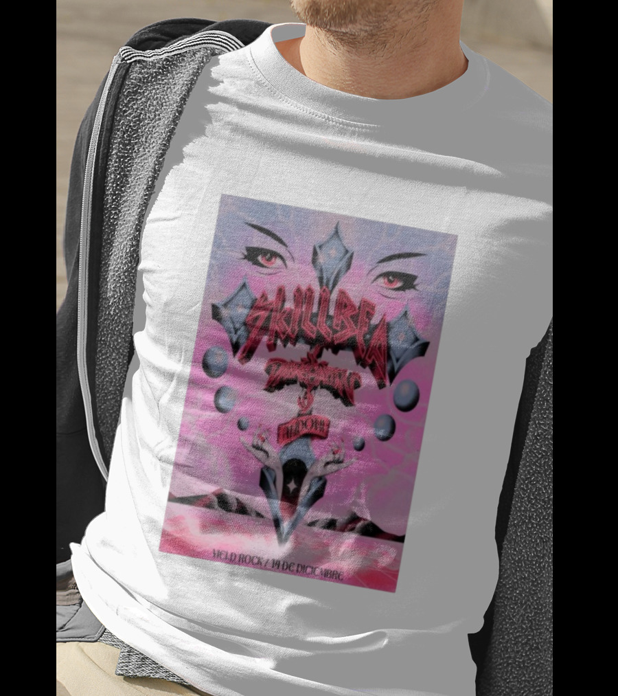 Skillbea Dark Satanic Andow Yield Rock 14 De Diciembre T-Shirt