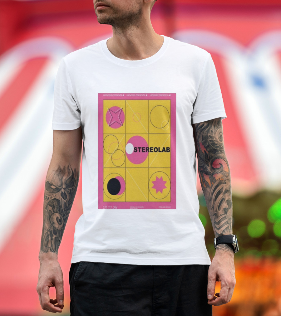 Hypnosis Presenta Stereolab Mexico 13.11.25 Foro Indie Rocks Escuela De Aviacion T-Shirt