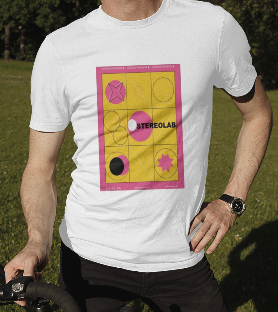 Hypnosis Presenta Stereolab Mexico 13.11.25 Foro Indie Rocks Escuela De Aviacion T-Shirt