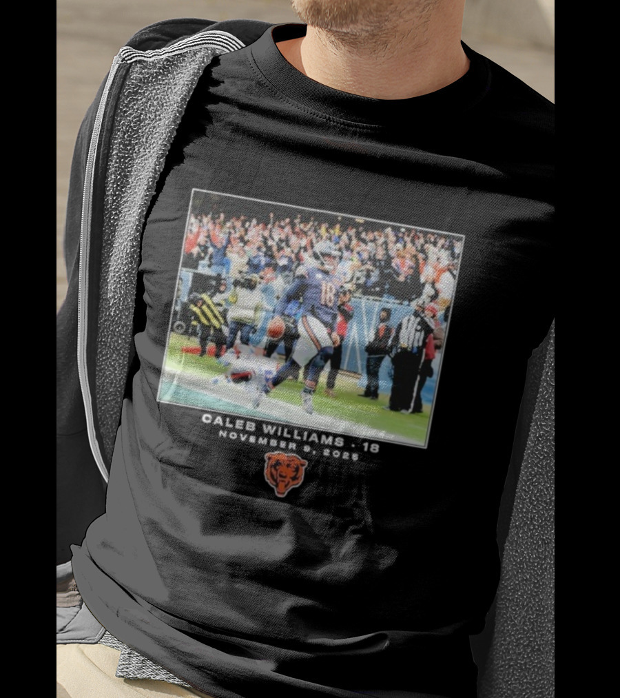 Caleb Williams Chicago Bears NFL Week 10 November 9 2025 T-Shirt