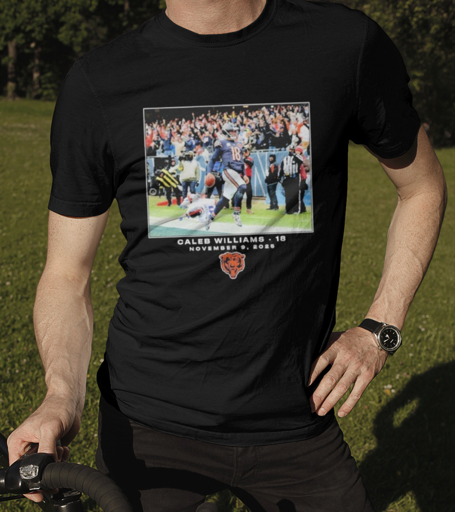 Caleb Williams Chicago Bears NFL Week 10 November 9 2025 T-Shirt
