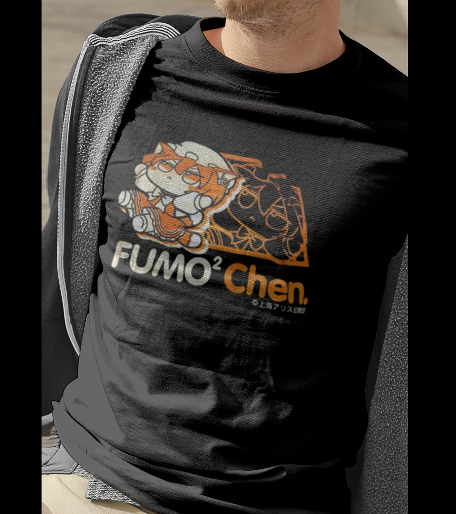FUMO² Chen Touhou Project Cartoon Meme T-Shirt