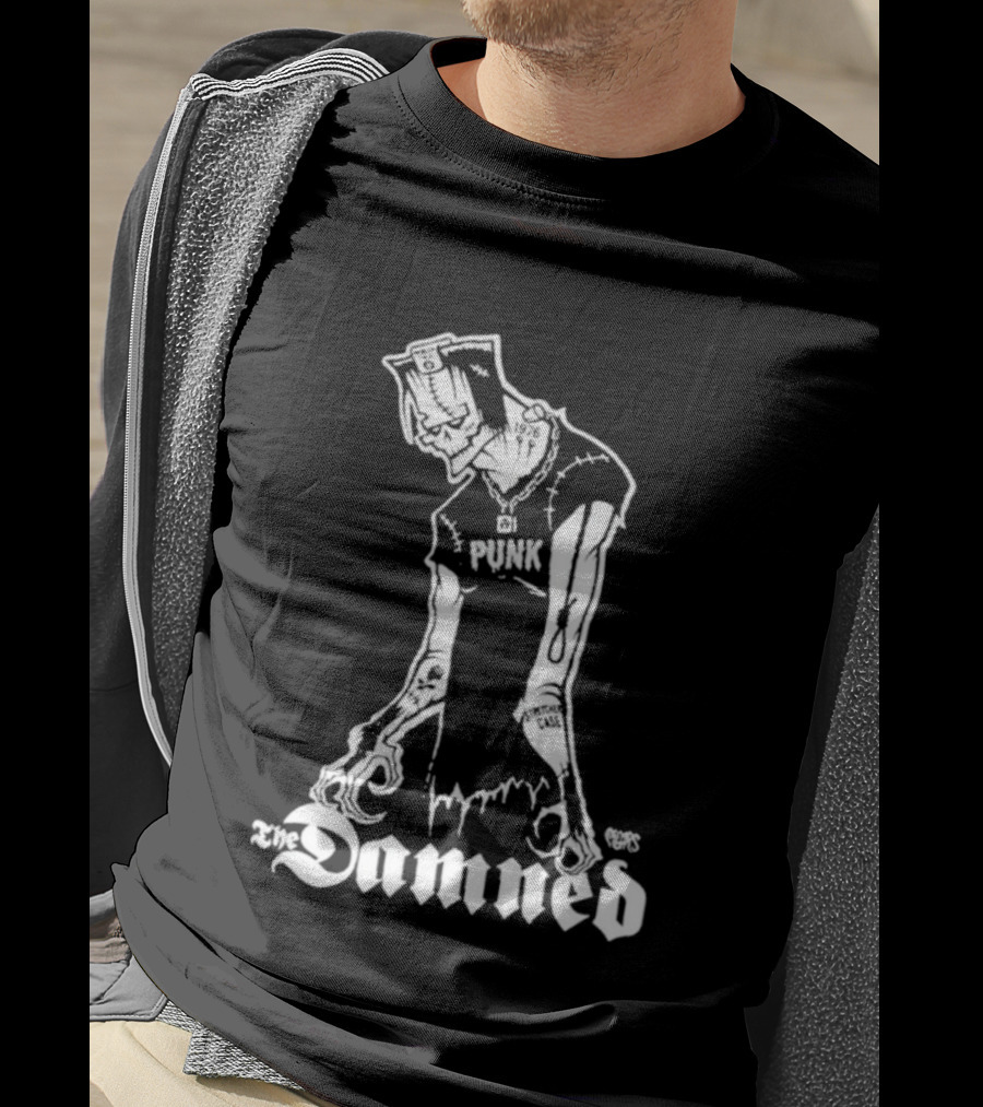 Duff McKagan Punk The Damned Stage Worn Iconic Style T-Shirt