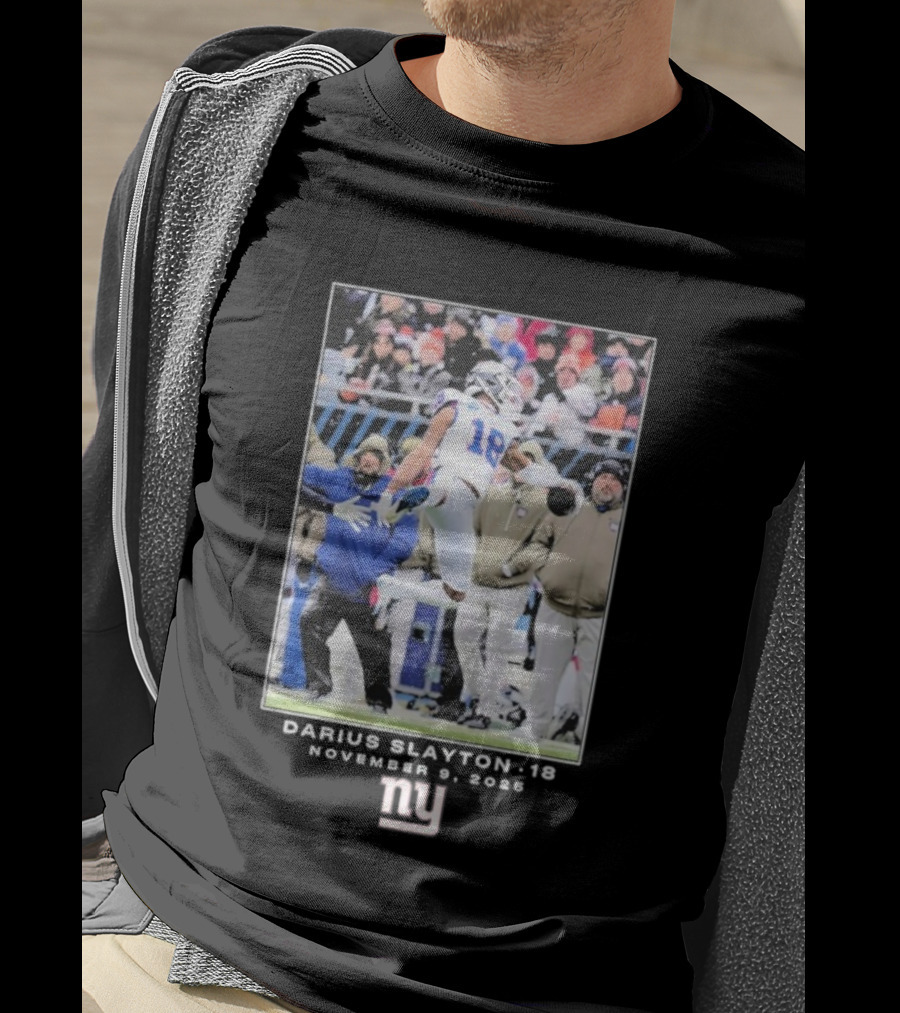 Darius Slayton New York Giants NFL Week 10 November 9 2025 T-Shirt