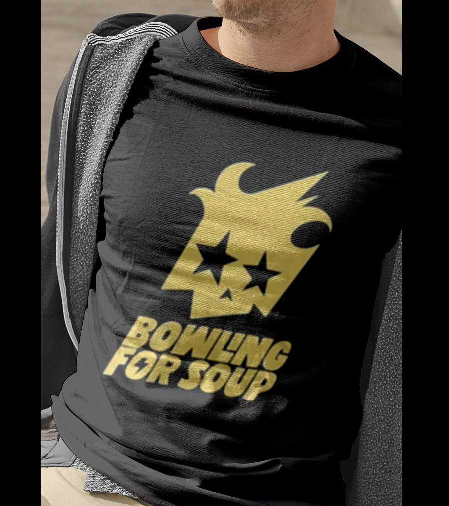 Bowling For Soup Summer Fall Tour 2025 Two Star Logo T-Shirt
