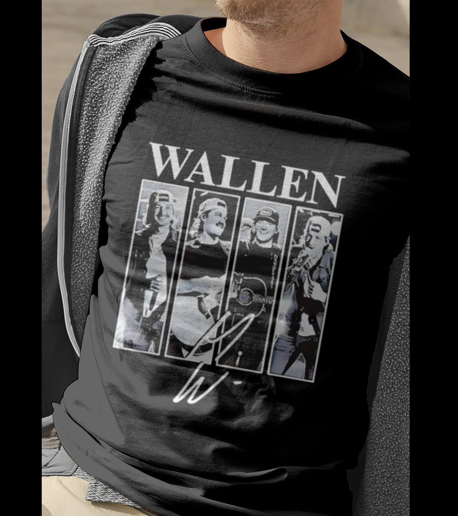 Morgan Wallen Still The Problem Tour 2026 Signature With Multiple Photos T-Shirt