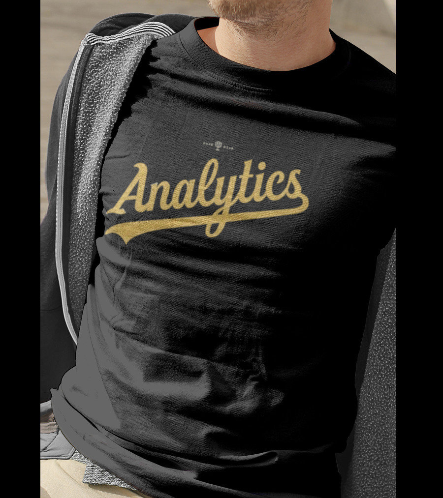 Oakland Athletics Analytics Script Retro Style T-Shirt