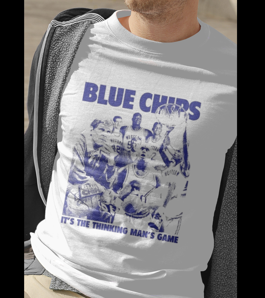Blue Chips It's The Thinking Man's Game T-Shirt