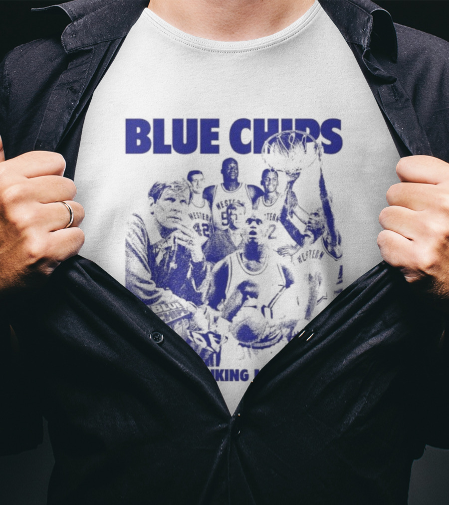 Blue Chips It's The Thinking Man's Game T-Shirt