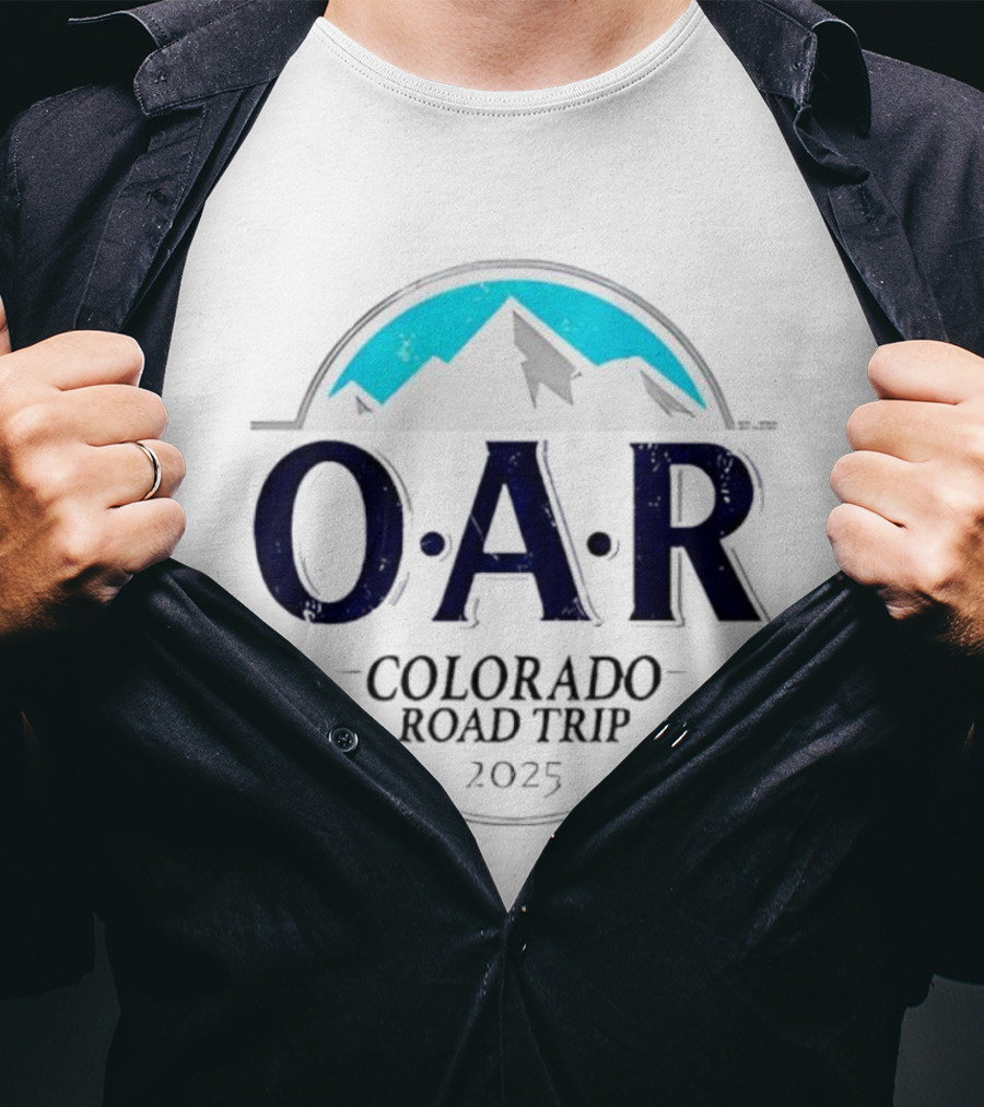 O.A.R. 2025 Colorado Road Trip Mountain Adventure T-Shirt