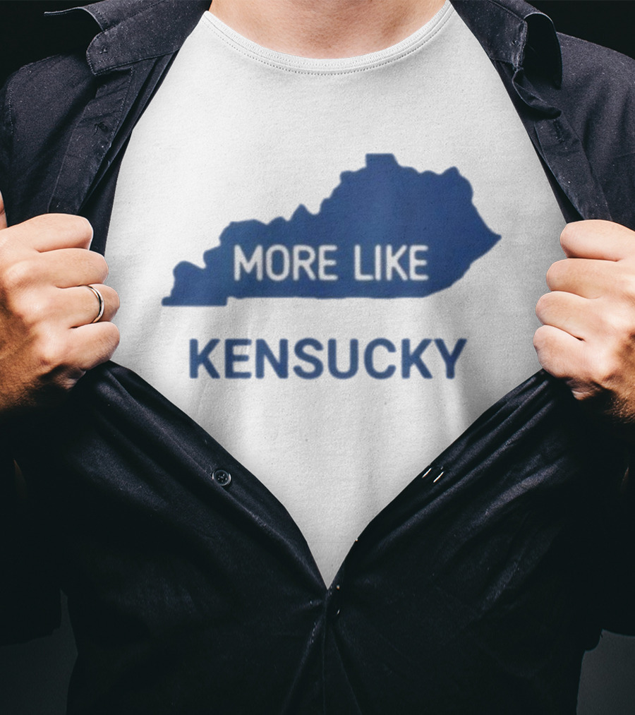 More Like Kensucky Kentucky Map Outline T-Shirt