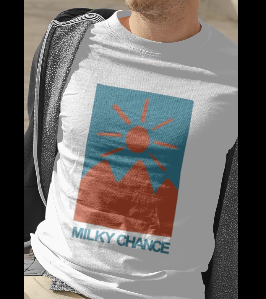 Milky Chance Sun Mountain Illustration T-Shirt