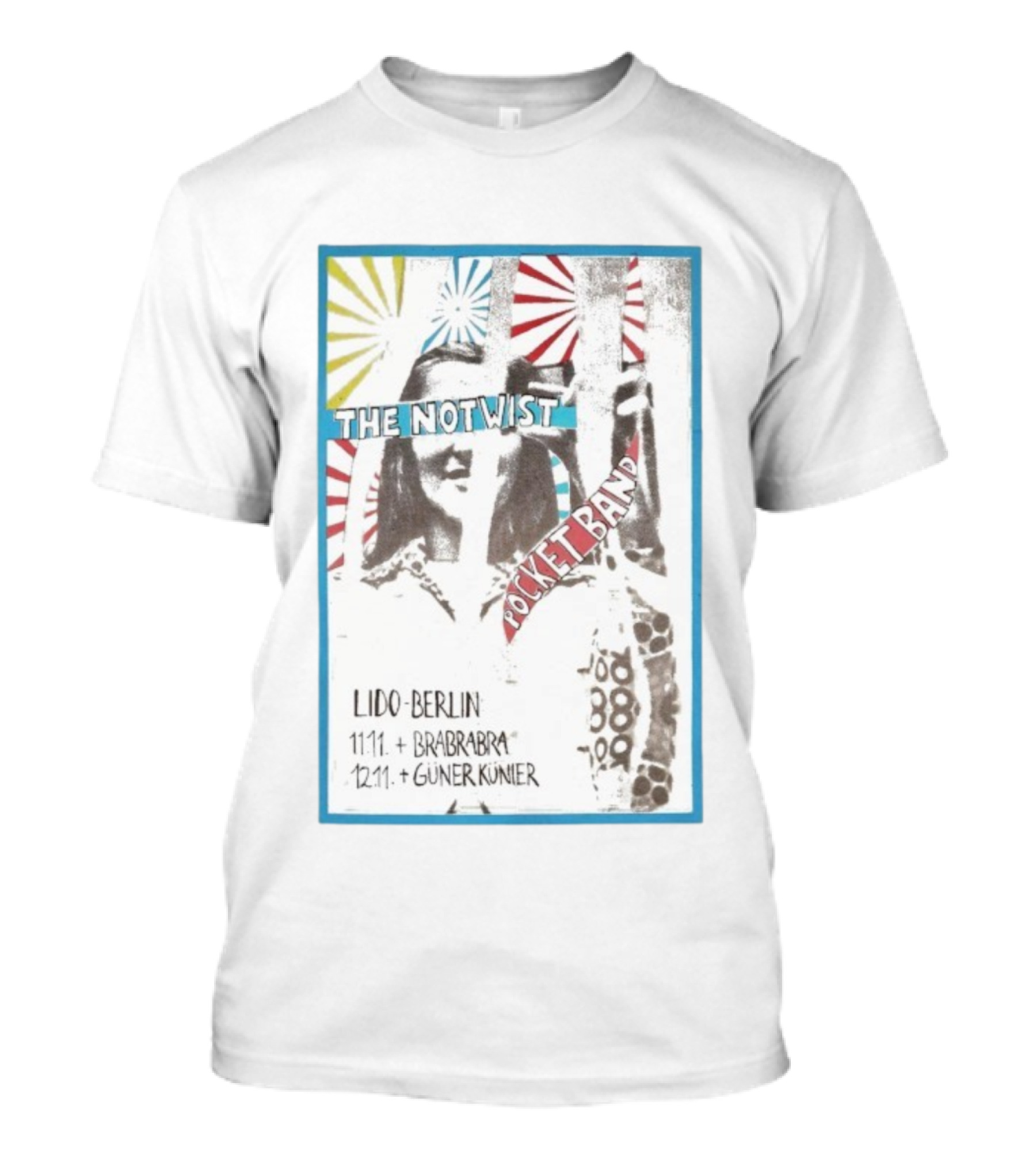 The Notwist Pocket Band Lido Berlin November Brabrabra Güner Künier 2025 T-Shirt