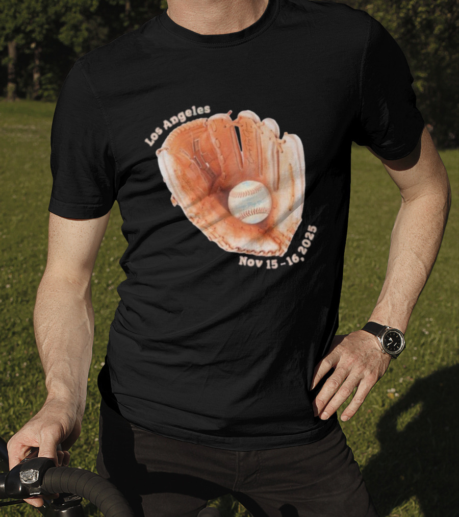 Camp Flog Gnaw Dodgers Stadium Nov 15 16 2025 Event Baseball Glove T-Shirt