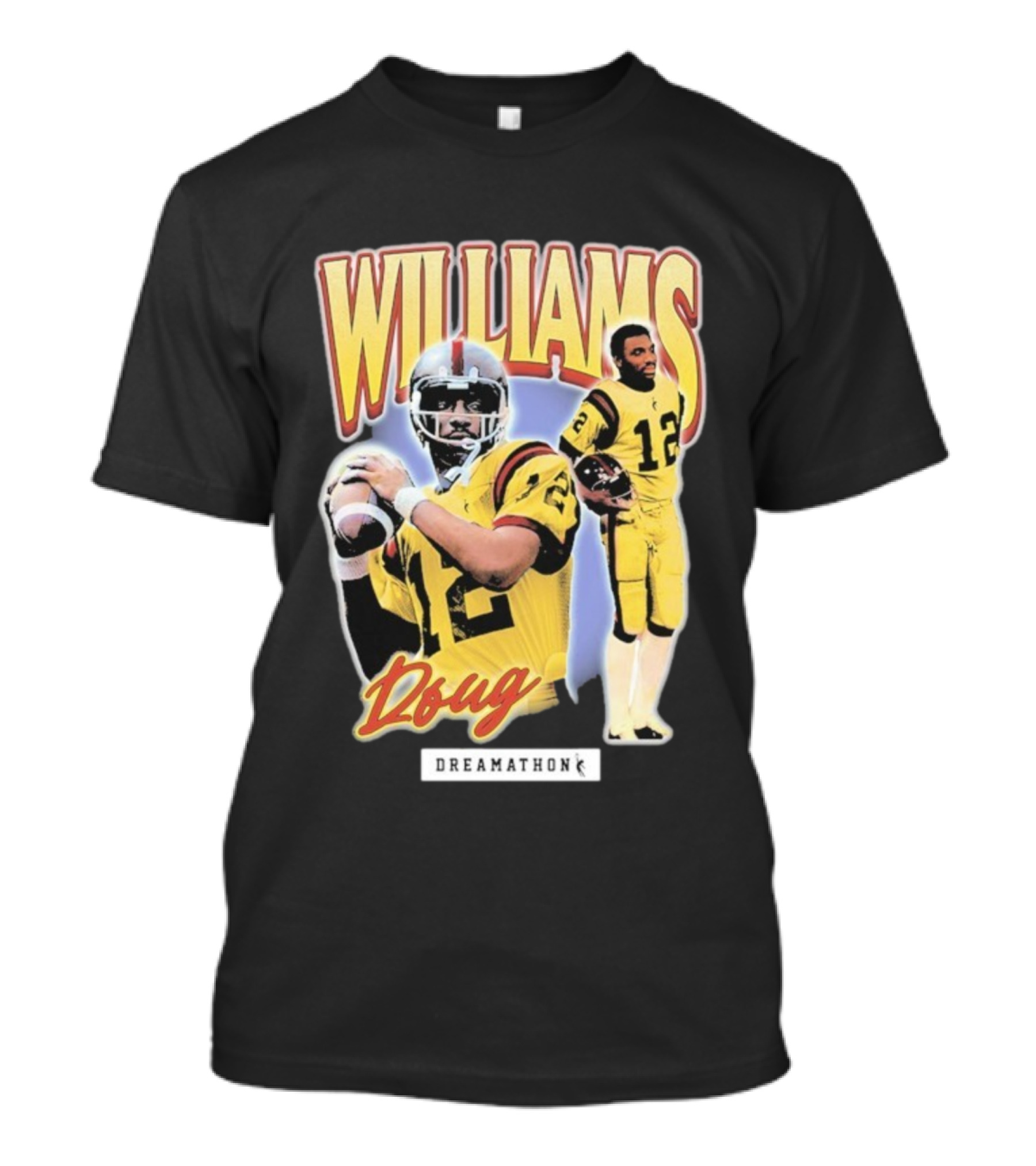 Doug Williams Number 12 Dreamathon Football Legends T-Shirt