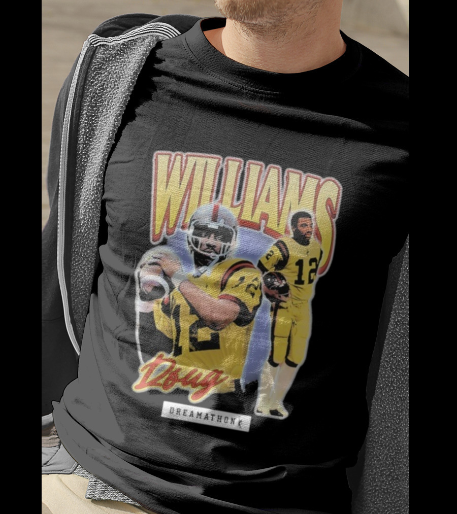 Doug Williams Number 12 Dreamathon Football Legends T-Shirt