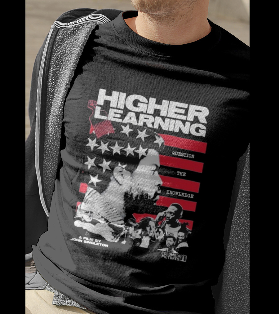 Higher Learning Ice Cube Question The Knowledge Columbia Pictures John Singleton T-Shirt