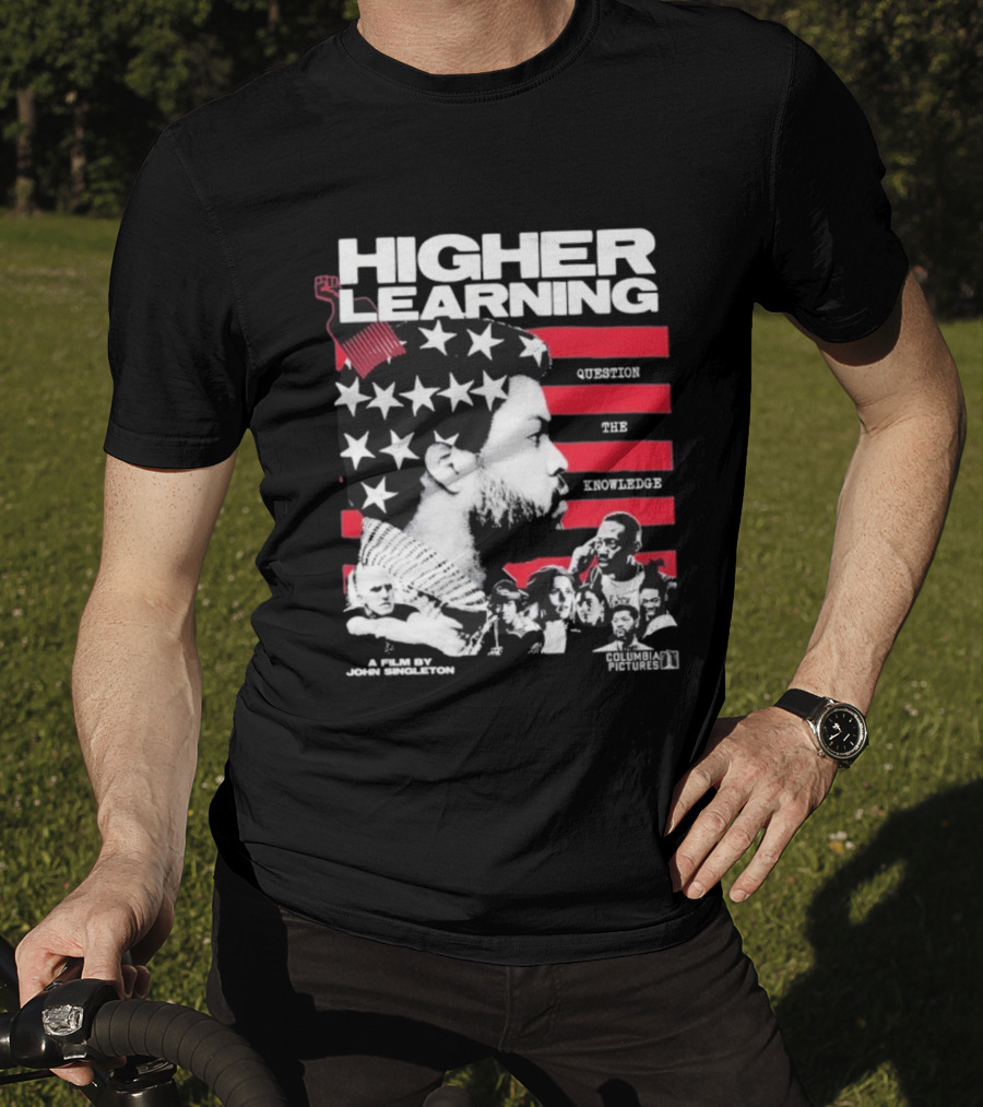 Higher Learning Ice Cube Question The Knowledge Columbia Pictures John Singleton T-Shirt