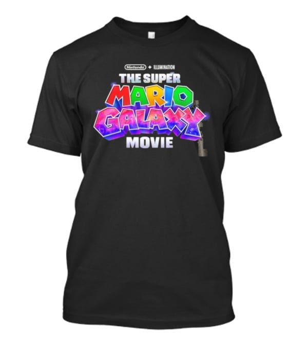 Nintendo Illumination The Super Mario Galaxy Movie 2025 Adventure T-Shirt