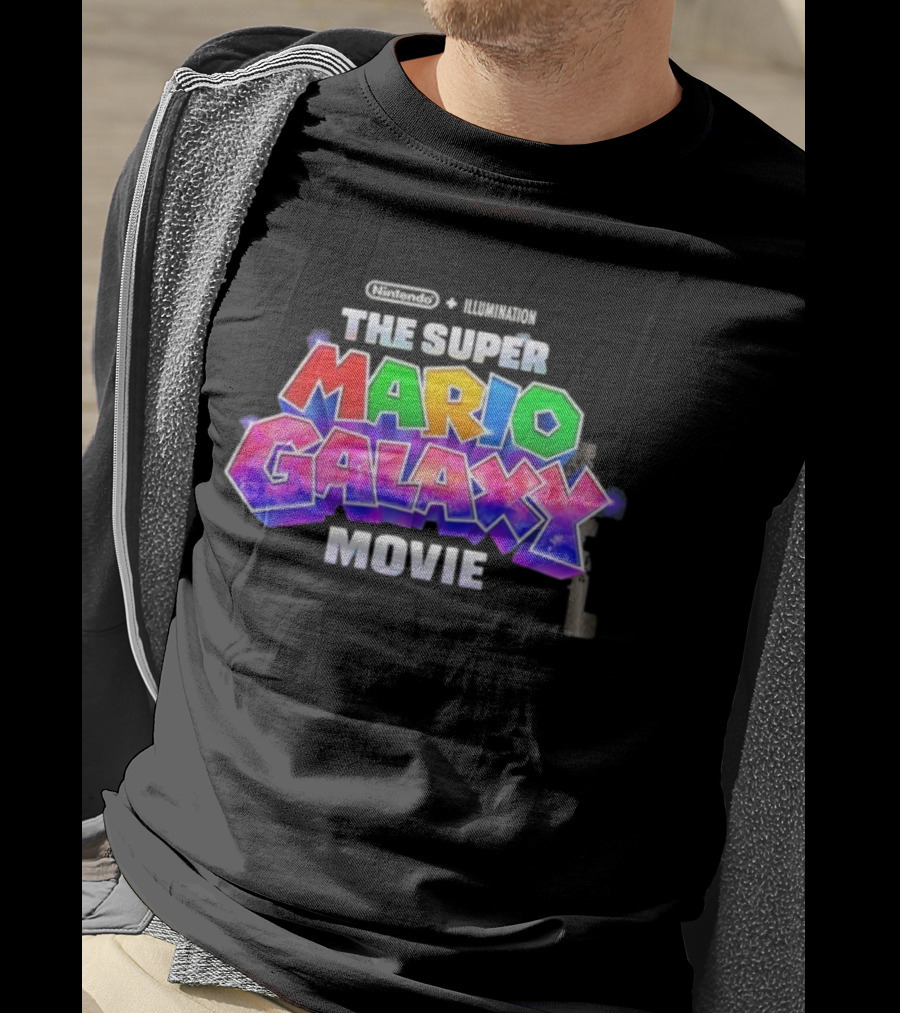 Nintendo Illumination The Super Mario Galaxy Movie 2025 Adventure T-Shirt