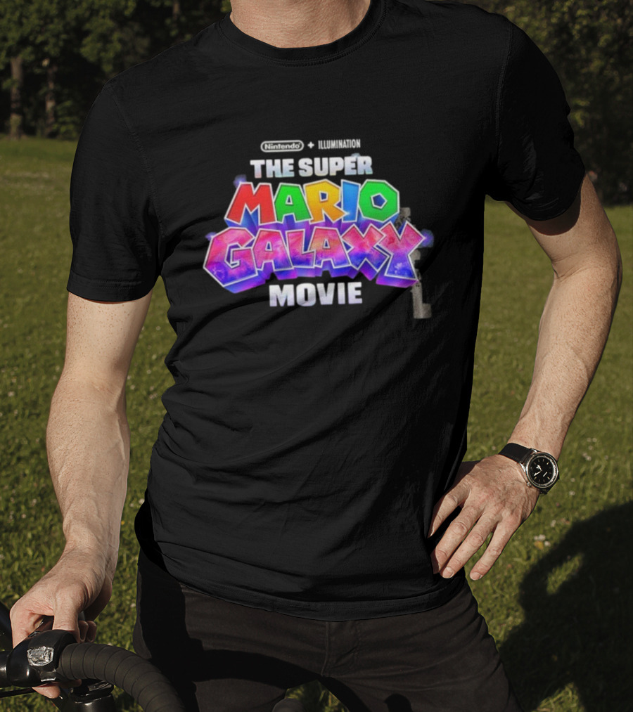 Nintendo Illumination The Super Mario Galaxy Movie 2025 Adventure T-Shirt