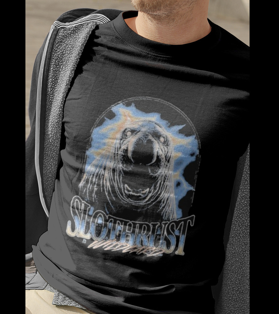 Slothrust Wildcard Walrus Thunderbolt Art T-Shirt