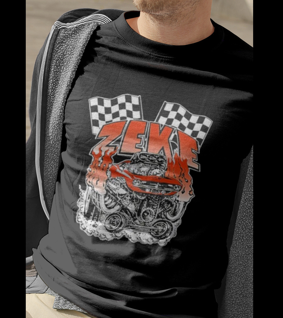 Zeke Band Hot Rod Flames Concert Black Bear Lodge Brisbane Nov 13th 2025 T-Shirt