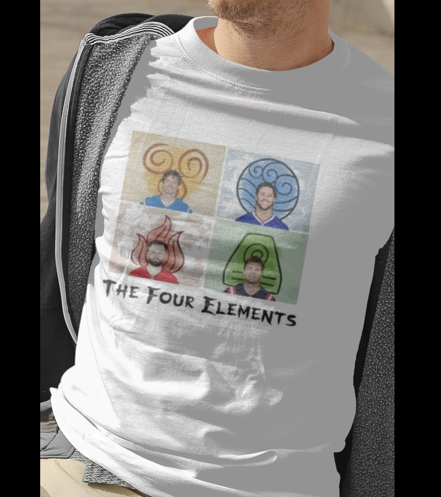 Josh Allen Drake Maye The Four Elements Quarterbacks T-Shirt