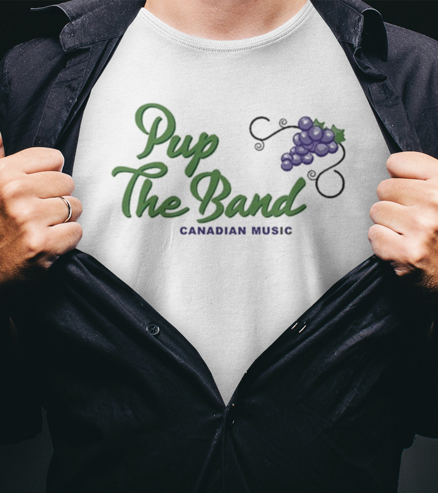 PUP The Band Canadian Mus C Grape Imagery T-Shirt