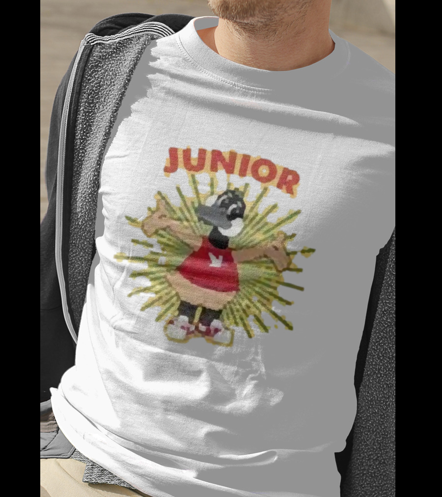 Wawa Junior Mascot Character With Radiant Burst T-Shirt